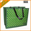 logo printed reusable vegetable shopping bag